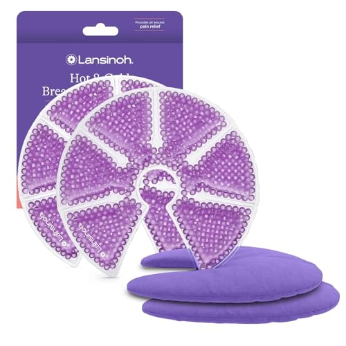 Lansinoh Thera Pearl 3-in-1 Breast Therapy, 4 Pack