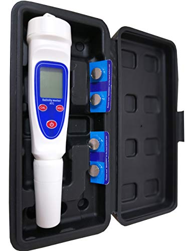 Barry Century Portable Pen Conductivity Meter,YD-1H Electric Conductivity Monitor Conductivity Rate Instrument Range 0~9999ppm（mg/L）