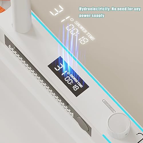 Évier de cuisine LED blanc double cascade en finition premium avec commande sur table intégrée - 6