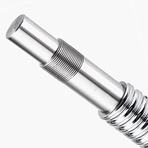 CHUANGNENG Ball Screw CNC Parts SFU1605 RM1605 16mm 600mm with Metal Deflector Ball Screw nut BK/BF12 End Supports Ball NUT HOUSINGS 1pcs Coupler with end Machining,Length Approx 23.62inch/600mm by CHUANGNENG - Image 6