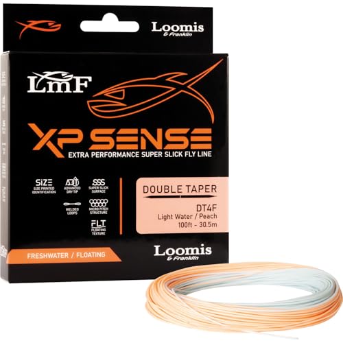 Soie mouche flottante tRABUCCO XP SENSE Double Taper Queue de Moscou Loomis