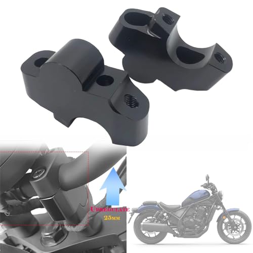 Adaptador de extensión manillar para rutas cómodas en Rebel 1100 6