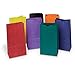 Creativity Street Kraft Bags P0072140, Assorted Bright Colors, 6" x 3-5/8" x 11", 28 Bags