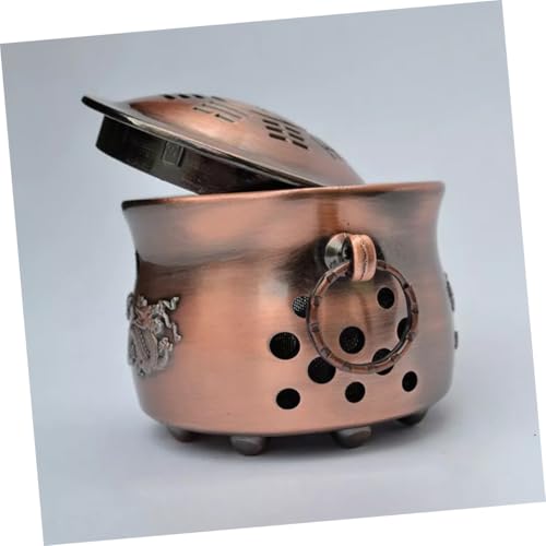 Caja de Moxibustión Holibanna Antique Copper portátil, quemador de moxa multifuncional para cuidado de la salud y uso en el hogar miniatura 3