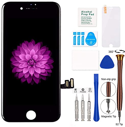 Tanloe Screen Replacement for iPhone 7 Black LCD...