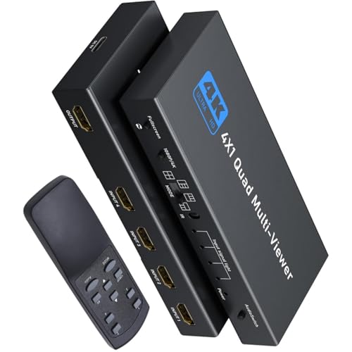 Boîtier de commutation HDTV 4 ports pour résoudre le manque de prises sur TV 4K
