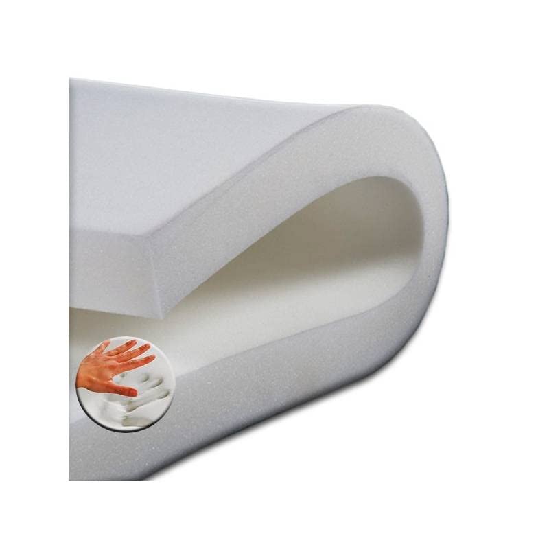 VentadeColchones - Plancha de Viscoelástica para Topper Sobrecolchón | 135 x 190 cm de 3 cm de Grosor