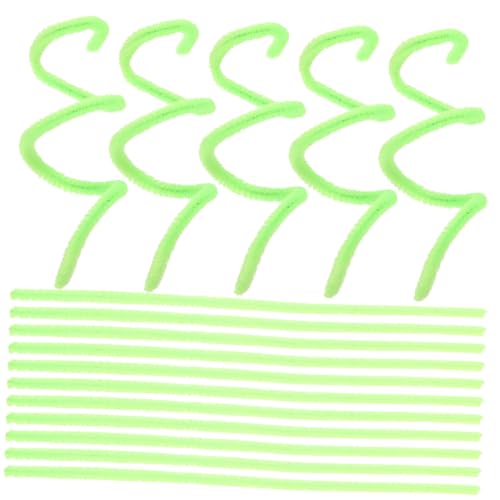 DOITOOL 100pcs Chenille Stems Twistable Craft Cleaners Plush DIY Sticks Educational Tools for Boys and Girls and Classroom