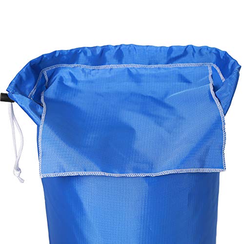 Ezek 210 Denier Compression Stuff Sacks 22 X 10.5 Inch, Drawstering Sleeping Bag Storage Organizer With Bottom Handle, Water-Resistant For Camping, Hiking, Backpacking, 4 Pack, Royal Blue. #TOP3