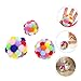 KESYOO 3pcs Cat Toys Interactive Cat Balls Soft Chew Toy Kitten Playthings Pet Supplies