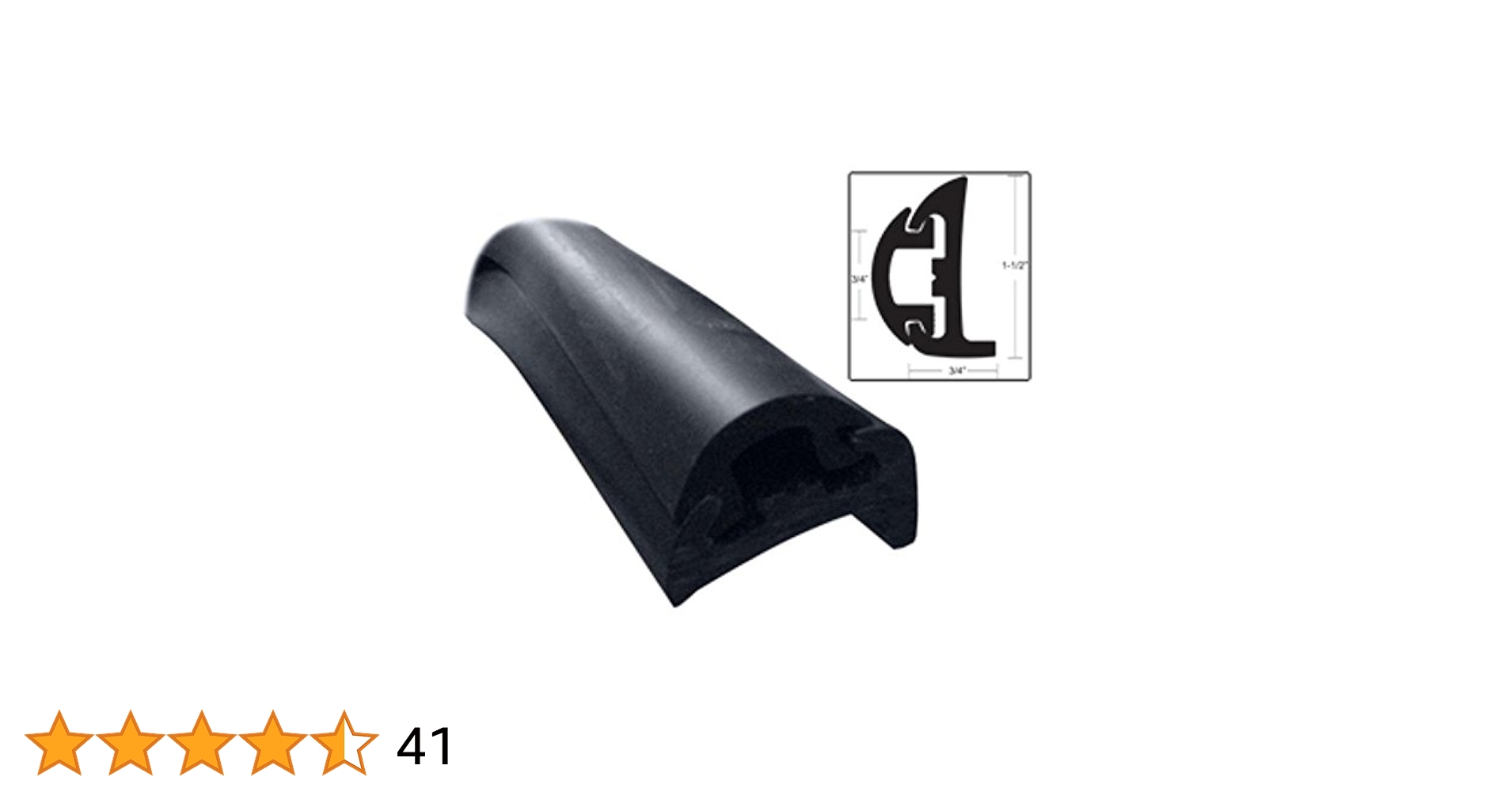 TACO Marine Flexible Rub Rail Kit 1-1/16'' X 11/16''TACO Marine