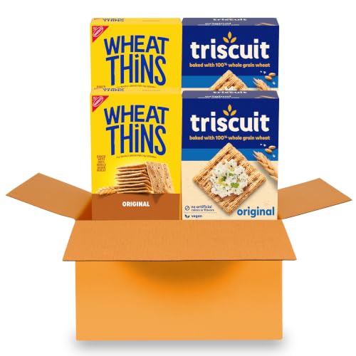 Triscuit Whole Grain Wheat Crackers & Wheat...