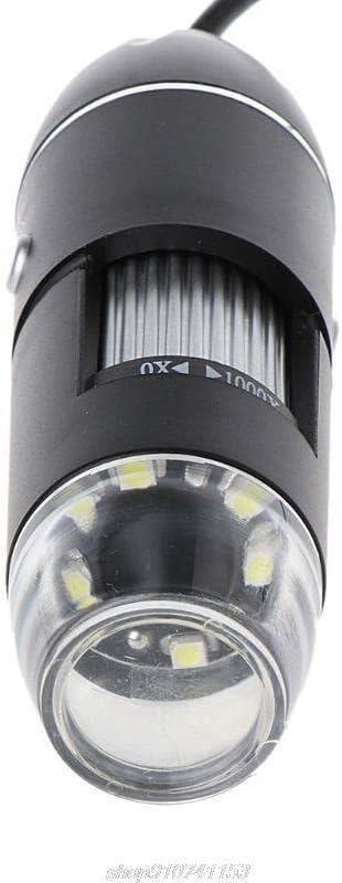 Miniatura 6 de Microscopio de laboratorio diapositivas 1000X microscopio digital USB 8LED cámara microscopio W soporte piezas microscopio