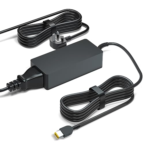 ​65W Laptop Charger for Lenovo Thinkpad X1 Carbon (Gen2/3/4) T430 T440 T450 T460 T470 X240 X250 X270 E540 E550 E570 G50 Z50 G70 Ideapad Flex 2 3 Yoga 2 11 11S ADLX65NLC2A ADLX65NCC3A
