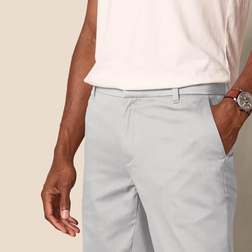 Image of Amazon Essentials Men's Slim-Fit Wrinkle-Resistant Flat-Front Stretch Chino Pant