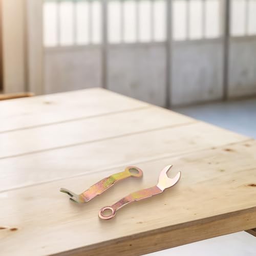 2 piezas conjunto de llave para puerta corrediza galvanizada para puertas plegables, mecanismos de puertas corredizas, mantenimiento de puertas interiores de vehículos recreativos y aplicaciones residenciales de puertas corredizas miniatura 7