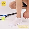 Effeet Calzini Uomo Donna Corti 6 Paia, Calze Running Corte Estive, Calzini Sportivi Alla Caviglia, Calzini Traspiranti Adatte per Sport, Tennis, Lavoro, Casa, Multi 39-42 #3