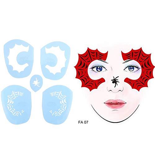 GAESHOW Stencil di Vernice per il Viso