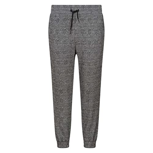 Pantalón jogger infantil a cuadros cómodos para bebé de niña