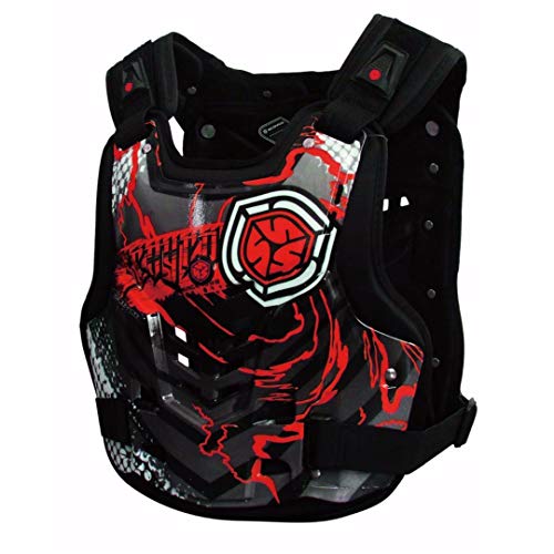 image for M-Arntoesg Motorcycle Body Armor Motocross Chest&Back Protector Armour