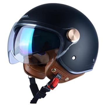 open face scooter helmet