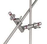 Cole-Parmer All Position Connector, Adjustable Angle and Plane, Nickel-Plated Zinc