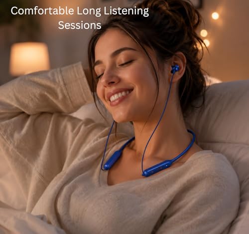 Image of Neckband for OnePlus Z2 Wireless Bluetooth Headset with Crystal Clear Sound and Long Playback Time (BlueBlue)