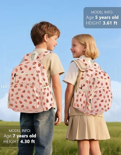 Image of atgark Corduroy Toddler Backpack for Girls Boys: Preschool Kindergarten Backpack - Cute Kids Backpacks for Girls Boys