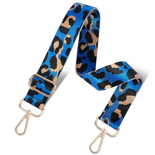 Image of chushui Leopard Print Purse Strap for Women,Adjustable Crossbody Bag Strap