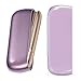 Produktbild jbTec Schutz-Hülle Case passend für IQOS 3.0 - Tasche Zubehör Etui Cover Schale E-Zigarette Abdeckung Aufbewahrung Bag, Farbe:Lila-Transparent