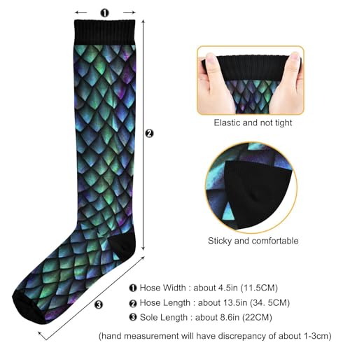 Image of Compression Socks for Women & Men, Knee High Socks for Circulation Medical Running Athletic Nurse Travel
