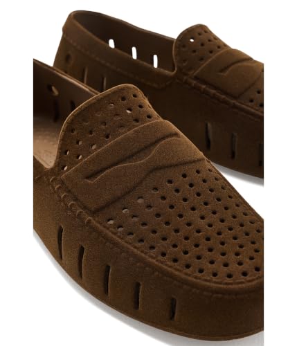 Image of Floafers Men's Country Club Driver Faux Suede