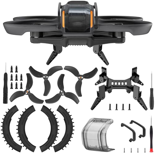 Craznick Avata 2 Accessories Set - with Propellers Gimbal Bumper