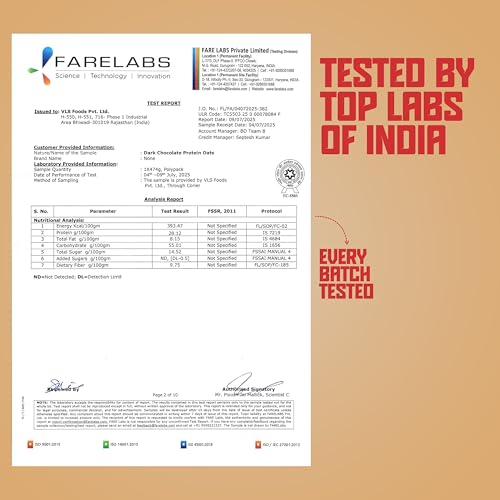 DC DOCTORS CHOICE Oats, High Protein Oats, 27G Pure Protein Breakfast Cereals, Rich in Fiber, No Additives and No Refine Sugar. (750g, Dark Choco Berry)