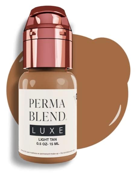 PermaBlend Pigments Luxe Professional Lip Color for Permanent Makeup Light Tan 15ml-image-13