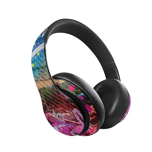 Image of MightySkins Carbon Fiber Skin Compatible with Beats Studio Pro - Tropical Resort | Protective, Durable Textured Carbon Fiber Finish | Easy to Apply