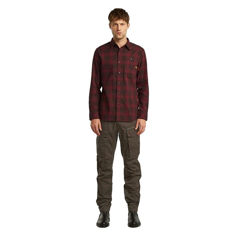 G-STAR Rovic Zip 3D Regular Tapered spodnie, Brązowy (Wren D02190-e064-h336), 36W / 36L