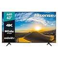Hisense 43A6G 43-Inch 4K Ultra HD Android Smart TV with Alexa Compatibility (2021 Model)