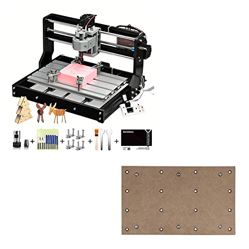 Genmitsu CNC 3018-PRO Router Kit and 3018 MDF Spoilboard: Amazon