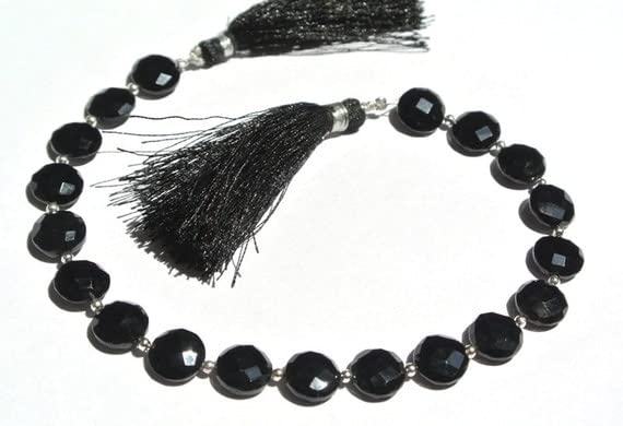 Perles en Onyx Noir Véritable de 10mm pour la création de bijoux artisanaux de haute qualité