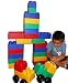 40pc Jumbo Blocks - Big City Playset with Wheels