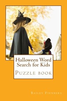 Paperback Halloween Word Search for Kids : Halloween Words Related Word Search Puzzle with Solutions : 1000+ Words: Puzzle Book