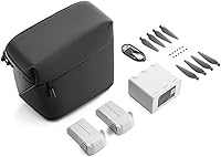 Vista 2 de [Drone Parts] for DJI Mini 3 Pro Fly More Kit/Kit Plus 2 Intelligent Flight Batteries/Plus Two-Way Charging Hub with Shoulder Bag