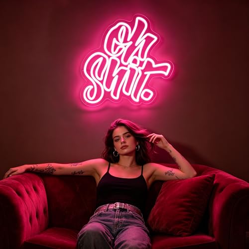 Image of Oh Neon Sign Led Sign Neon Signs for Wall Decor Neon Lights