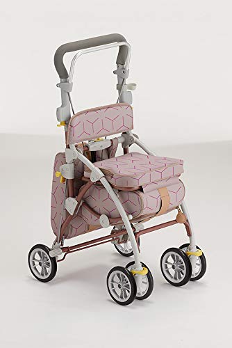 シルバーカー あずき色 R・active(ラクティブ) Model Dリハテック Amazon｜【フランスベッド正規品】 シルバーカー あずき色 「R