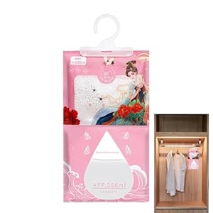 Absorbedor de humedad – 120 g absorbente de humedad deshumidificador de coche – Bolsa de deshumidificación flexible para dormitorios, sótanos, estanterías y armarios