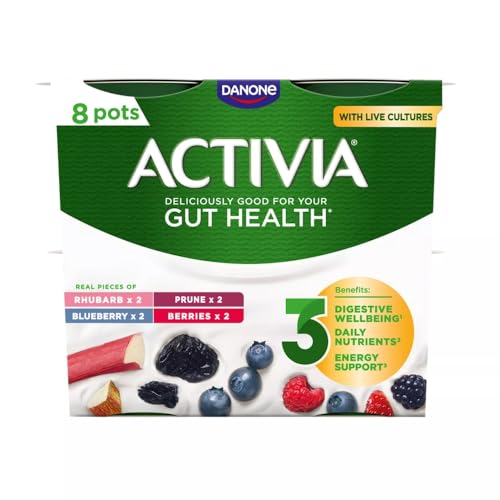 Activia Dark Fruits 8 x 115g