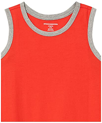 Amazon Essentials Boys' Sleeveless Tank Tops, Pack Of 5, Fox, Medium #TOP1