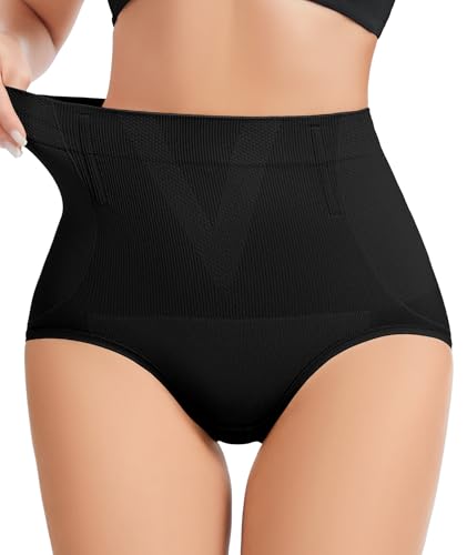 FVACPJ Tummy Control Shapewear Panties - High Waisted Shapewear Underwear for Women Body Shaping Briefs Seamless Panty Girdle