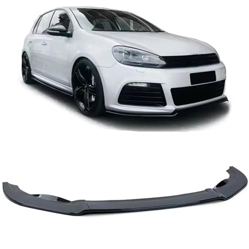 Diffuseur de pare-chocs avant aérodynamique et splitter noir brillant Golf 6 - 2